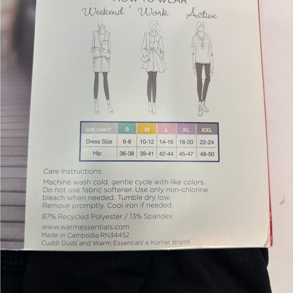 New women’s leggings size medium - Picture 3 of 3